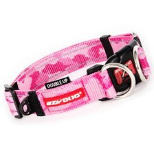 Ezydog obojok Double Up pink camo S